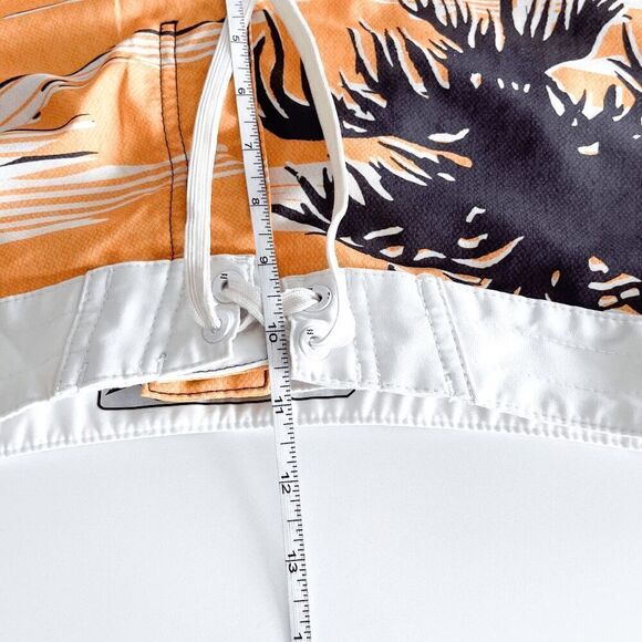 Billabong Womens Tropical Platinum PX2 Performance Board Shorts Orange Brown 30 - Picture 8 of 8